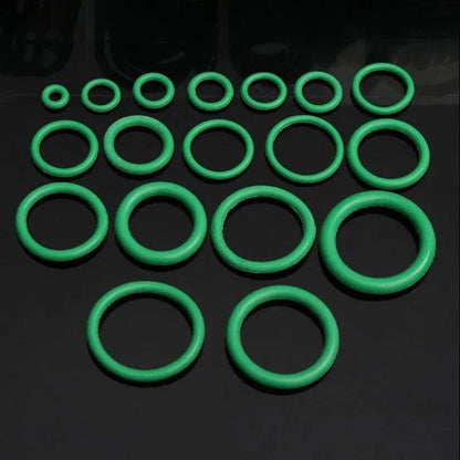 270 Pcs Air Conditioning O Ring Assortment Kit Green Air Con 18 Sizes Oring Gas V528-ASSORTMENTKIT-GREEN-732343