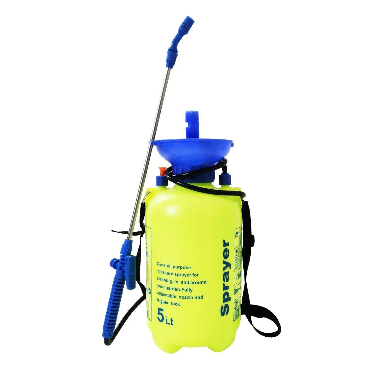 Garden Sprayer Single Shoulder Spray Bottle For Agricultural Use Garden Tool V528-ATOMIZER-YELLOW-5L-870251