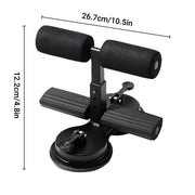 Sit Up Assistant Device Home Gym Equipment Foot Support Abdominal Exercise Tool V528-AUXILIARY-BLACK-583553