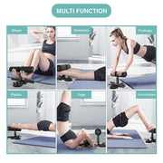 Sit Up Assistant Device Home Gym Equipment Foot Support Abdominal Exercise Tool V528-AUXILIARY-BLACK-583553
