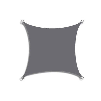 Waterproof Outdoor Shade Sail Garden Sun Canopy UV Protection Patio Awning Cloth - 3x5m Quadrilateral V528-AWNING-TENT-GREY-3-5M-682950