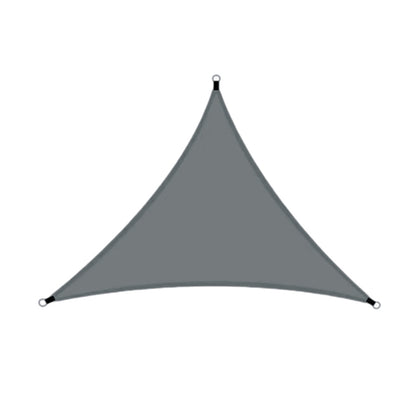 Waterproof Outdoor Shade Sail Garden Sun Canopy UV Protection Patio Awning Cloth - 4x4x4m Triangle V528-AWNING-TENT-GREY-4-4-4M-330068