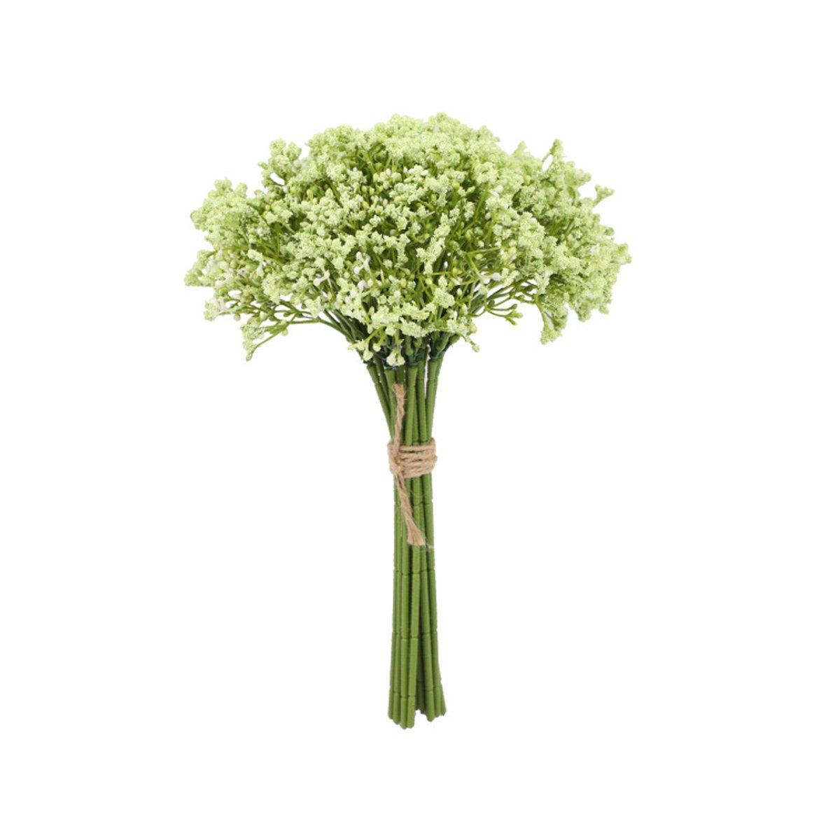16pcs Artificial Foam Full Star Flowers Wedding Bouquet Home Decor Simulation - Green V528-BABYSBREATH-GREEN-16PCS-469175