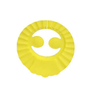 Adjustable Shampoo Shield Bath Hat with Ear Cover for Hair Washing Protection - Yellow V528-BABYSHOWERCAP-YELLOW-713506