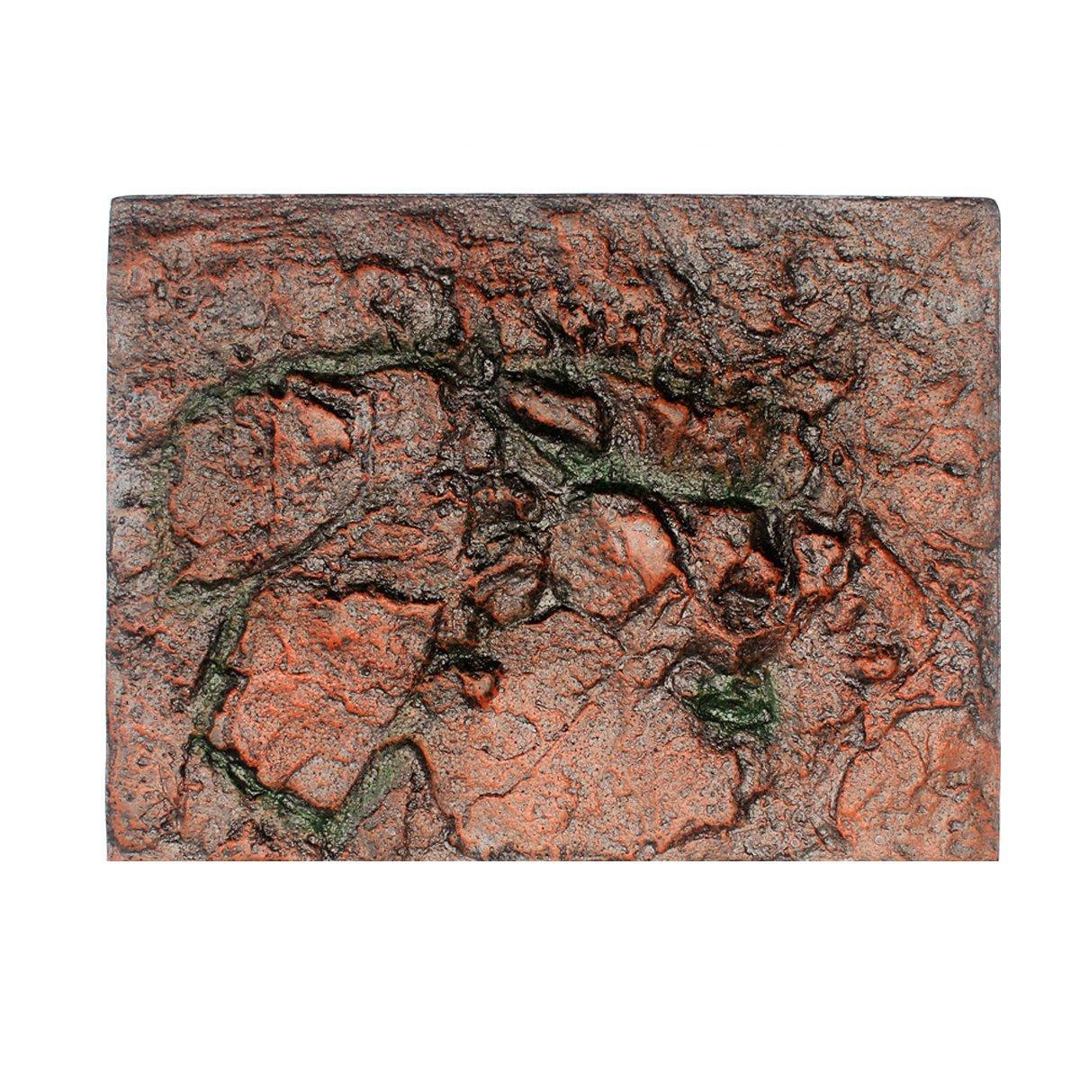 Pet Reptile Tank Board 3D Foam Backgrounds and Habitat Decoration 9 Styles - B V528-BACKGROUND-B-196342