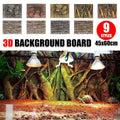 Pet Reptile Tank Board 3D Foam Backgrounds and Habitat Decoration 9 Styles - D V528-BACKGROUND-D-784122