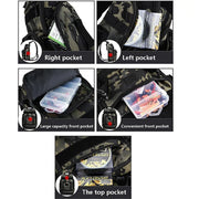 Fishing Tackle Backpack Storage Bag Shoulder Fishing Gear Bags Outdoor Backpack - Black V528-BACKPACK-BLACK-780122