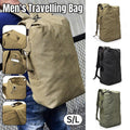 Large Capacity Travel Backpack for Men Outdoor Sports Bag Canvas Rucksack - Black-Big V528-BACKPACK-BLACK-BIG-296578