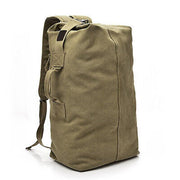 Large Capacity Travel Backpack for Men Outdoor Sports Bag Canvas Rucksack - Black-Big V528-BACKPACK-BLACK-BIG-296578
