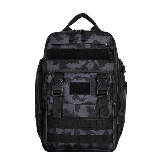 Fishing Tackle Backpack Storage Bag Shoulder Fishing Gear Bags Outdoor Backpack - Night Camouflage V528-BACKPACK-CAMOUFLAGE-B-868165
