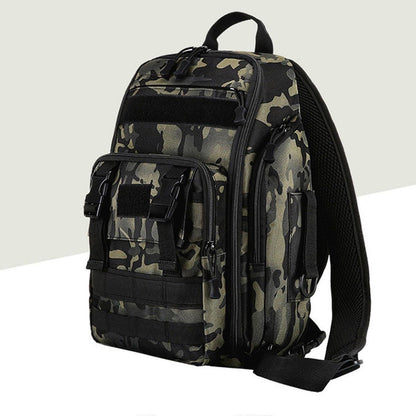 Fishing Tackle Backpack Storage Bag Shoulder Fishing Gear Bags Outdoor Backpack - Night Camouflage V528-BACKPACK-CAMOUFLAGE-B-868165