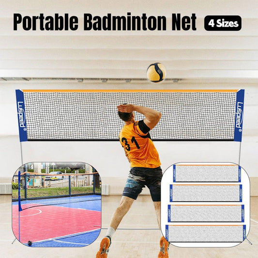 Portable Outdoor Badminton Net Set Easy Setup Adjustable Height Sports Equipment - 3.1M V528-BADMINTON-NET-3-1-M-347955