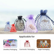 Organza Bag Sheer Bags Jewellery Wedding Candy Packaging Sheer Bags 10*15 cm - Light Blue V528-BAG-10-15-10LIGHTBLUE-412536