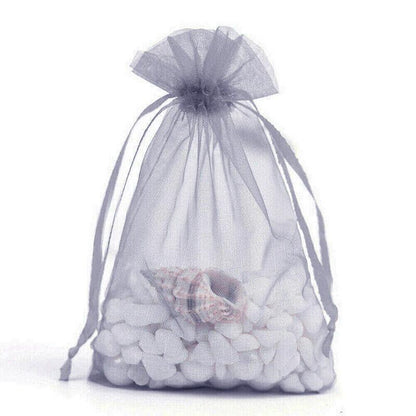 Organza Bag Sheer Bags Jewellery Wedding Candy Packaging Sheer Bags 10*15 cm - Light Blue V528-BAG-10-15-10LIGHTBLUE-412536