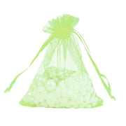 50PCS Organza Bag Sheer Bags Jewellery Wedding Candy Packaging Sheer Bags 10*15 cm - Fruit Green/50PCS V528-BAG-10-15-50PCSGREEN-535394
