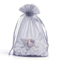 50PCS Organza Bag Sheer Bags Jewellery Wedding Candy Packaging Sheer Bags 10*15 cm - Grey/50PCS V528-BAG-10-15-50PCSGREY-889816