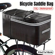 Bike Saddle Bag Waterproof Cycling Tail Bag Backseat Storage Riding Equipment V528-BAG-15L-386045