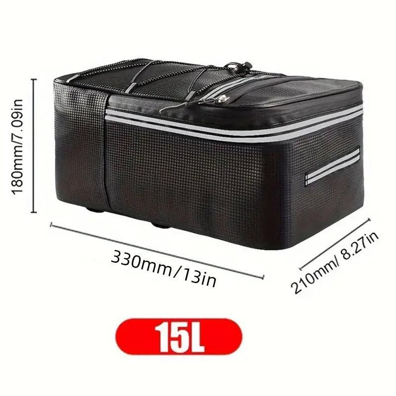 Bike Saddle Bag Waterproof Cycling Tail Bag Backseat Storage Riding Equipment V528-BAG-15L-386045