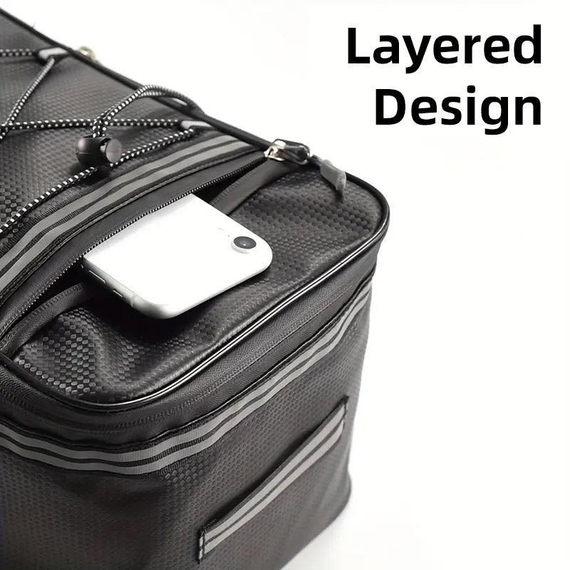 Bike Saddle Bag Waterproof Cycling Tail Bag Backseat Storage Riding Equipment V528-BAG-15L-386045