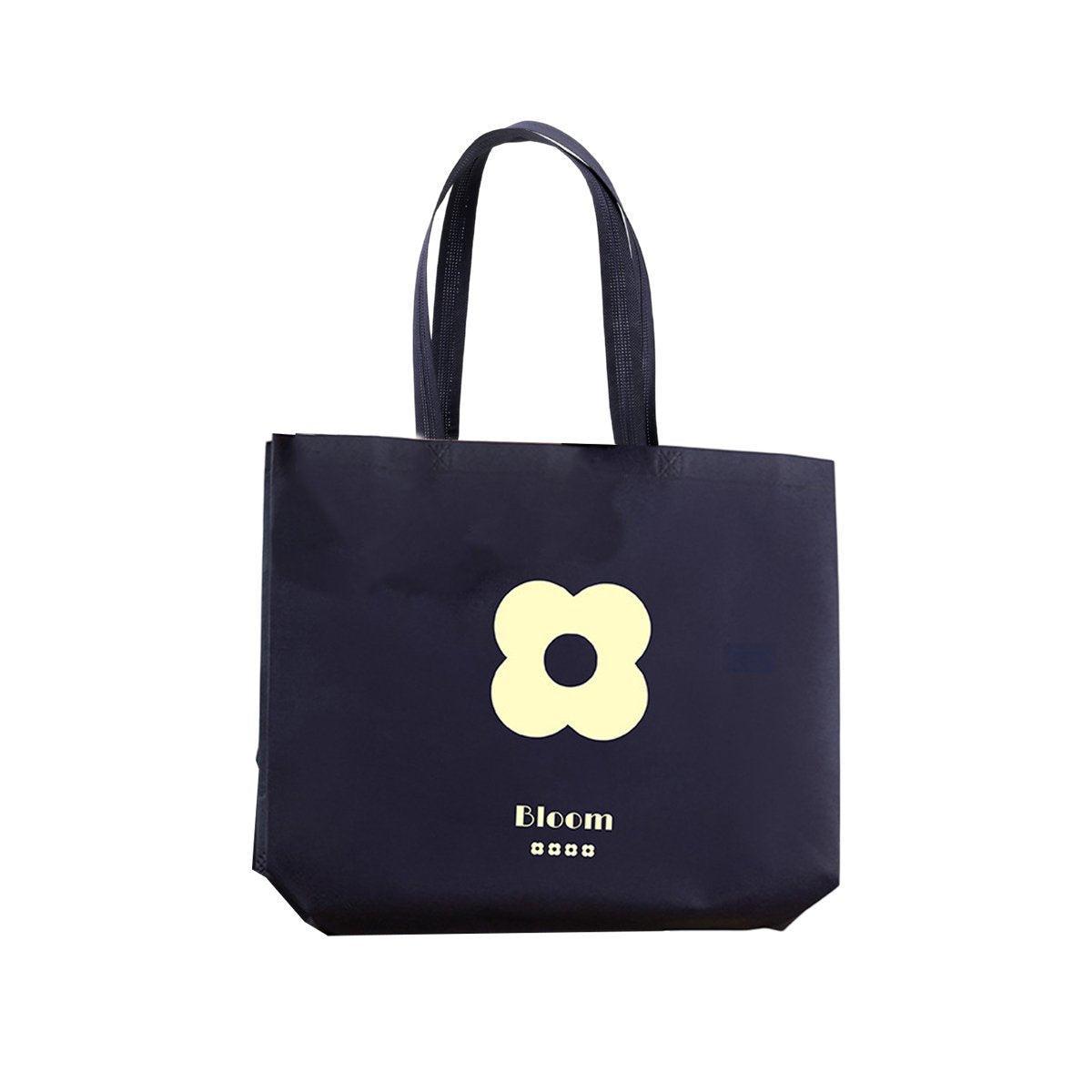 25PCS Fashionable Non-Woven Fabric Tote Eco Friendly Bag Reusable Shopping Bag - Smile 35*45*12cm V528-BAG-35-45-12-25PCS-XL-125420