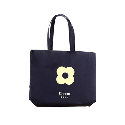 25PCS Fashionable Non-Woven Fabric Tote Eco Friendly Bag Reusable Shopping Bag - Smile 35*45*12cm V528-BAG-35-45-12-25PCS-XL-125420