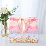 50PCS Cloud Mountain Petals Cream Wind Stereo Oil Painting Paper for Gift Wrapping - B V528-BAG-50PCS-B-765241