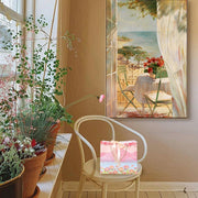50PCS Cloud Mountain Petals Cream Wind Stereo Oil Painting Paper for Gift Wrapping - B V528-BAG-50PCS-B-765241