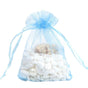 50 pcs Organza Bag Sheer Bags Jewellery Wedding Candy Packaging Sheer Bags 7*9 cm - Light Blue/50PCS V528-BAG-7-9-50PCSLIGHTBLUE-493094