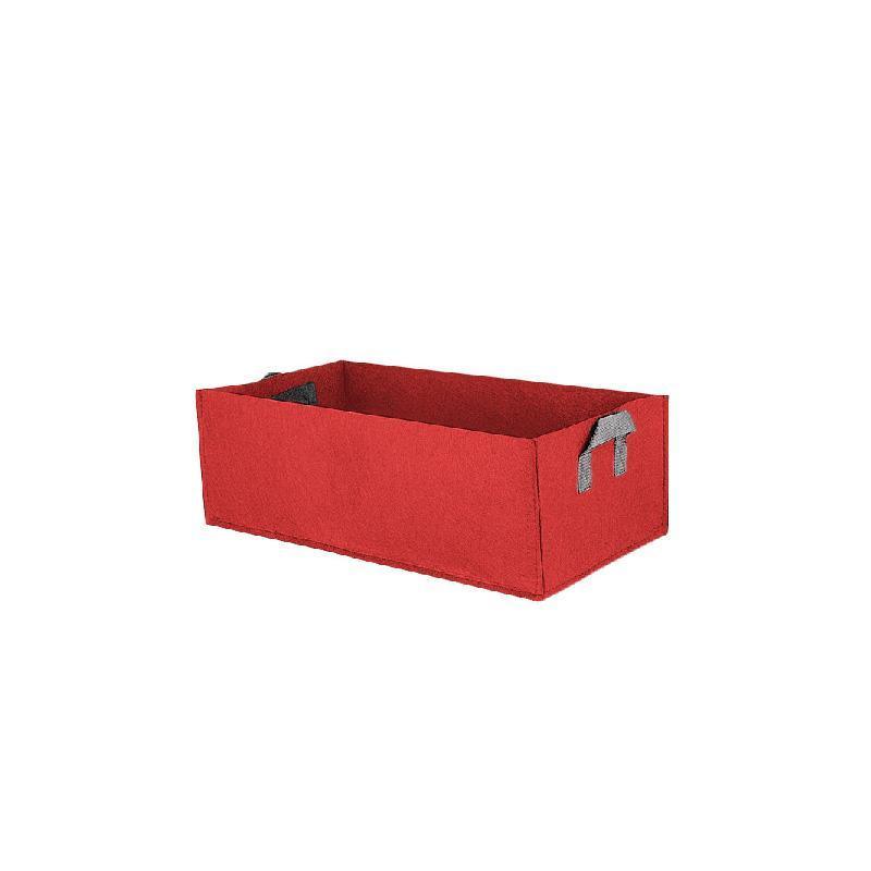8pcs Felt Rectangular Planting Bags Vegetable Grow Bags Non-Woven Flower Pots - Blue 8pcs-60x30x20 V528-BAG-8PCS-60-30-20-BLUE-329875
