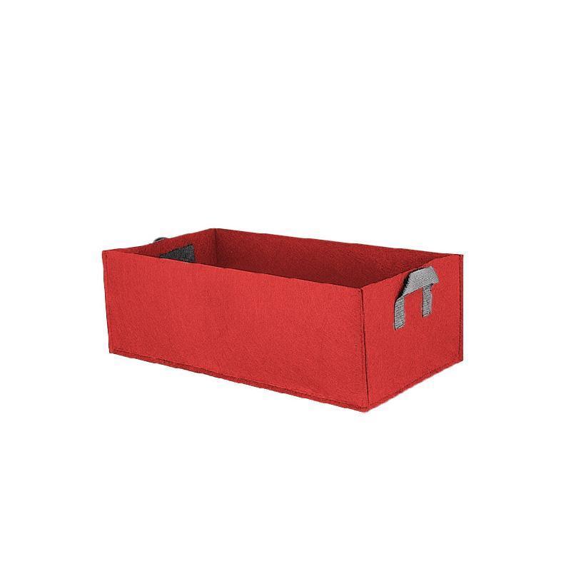 8pcs Felt Rectangular Planting Bags Vegetable Grow Bags Non-Woven Flower Pots - Blue 8pcs-60x30x20 V528-BAG-8PCS-60-30-20-BLUE-329875