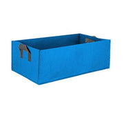 8pcs Felt Rectangular Planting Bags Vegetable Grow Bags Non-Woven Flower Pots - Blue 8pcs-60x30x20 V528-BAG-8PCS-60-30-20-BLUE-329875