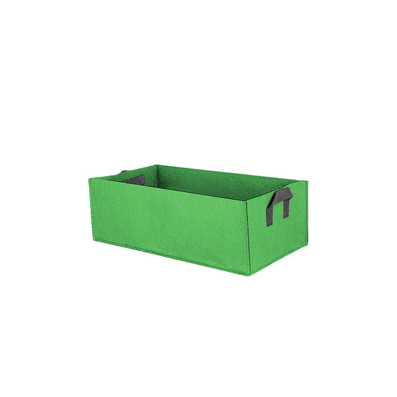 8pcs Felt Rectangular Planting Bags Vegetable Grow Bags Non-Woven Flower Pots - Blue 8pcs-60x30x20 V528-BAG-8PCS-60-30-20-BLUE-329875