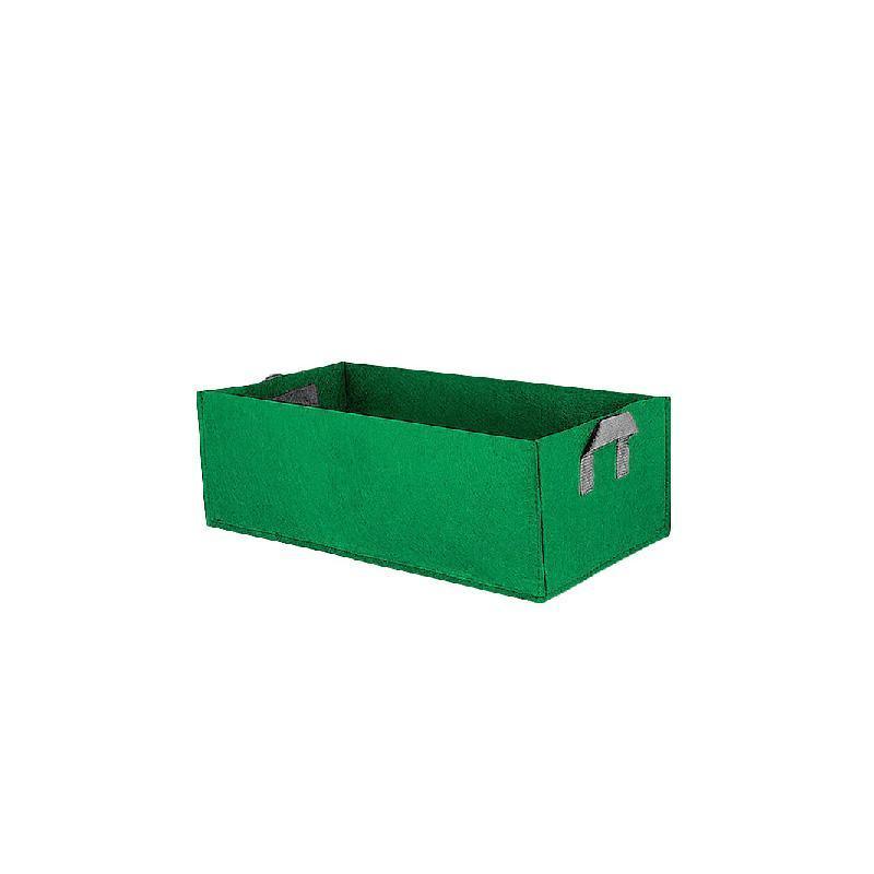 8pcs Felt Rectangular Planting Bags Vegetable Grow Bags Non-Woven Flower Pots - Blue 8pcs-60x30x20 V528-BAG-8PCS-60-30-20-BLUE-329875