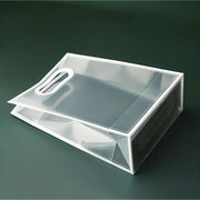 25pcs Transparent PVC Handbag for Wedding Festival Candy Gift Packaging Bag - Black-26*18*8cm V528-BAG-BLACK-26-18-8-25PCS-497451