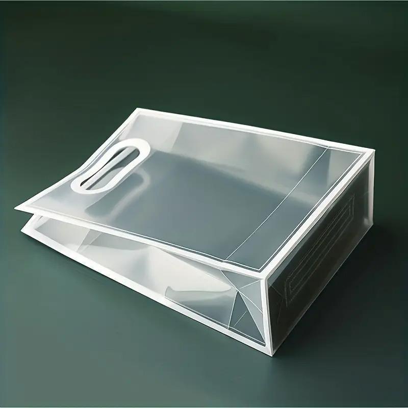 25pcs Transparent PVC Handbag for Wedding Festival Candy Gift Packaging Bag - Black-26*18*8cm V528-BAG-BLACK-26-18-8-25PCS-497451