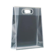 25pcs Transparent PVC Handbag for Wedding Festival Candy Gift Packaging Bag - Black-26*18*8cm V528-BAG-BLACK-26-18-8-25PCS-497451
