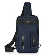 Casual Multifunctional Crossbody Bag for Men Travel Outdoor Hiking and Sports - Black V528-BAG-BLACK-815867