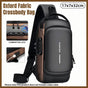 Multi-Function Password Lock Shoulder Bag Anti-Theft Crossbody Sling Bag Travel V528-BAG-BLACK-BROWN-778577