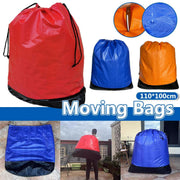 Waterproof Drawstring Moving Bag Large Packing Transfer Bag for Travel Storag - Blue V528-BAG-BLUE-100-110-685789