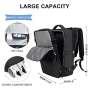 Waterproof Travel Backpack Outdoor Sports Shoulder Bag Hiking Camping Daypack - Blue V528-BAG-BLUE-242957
