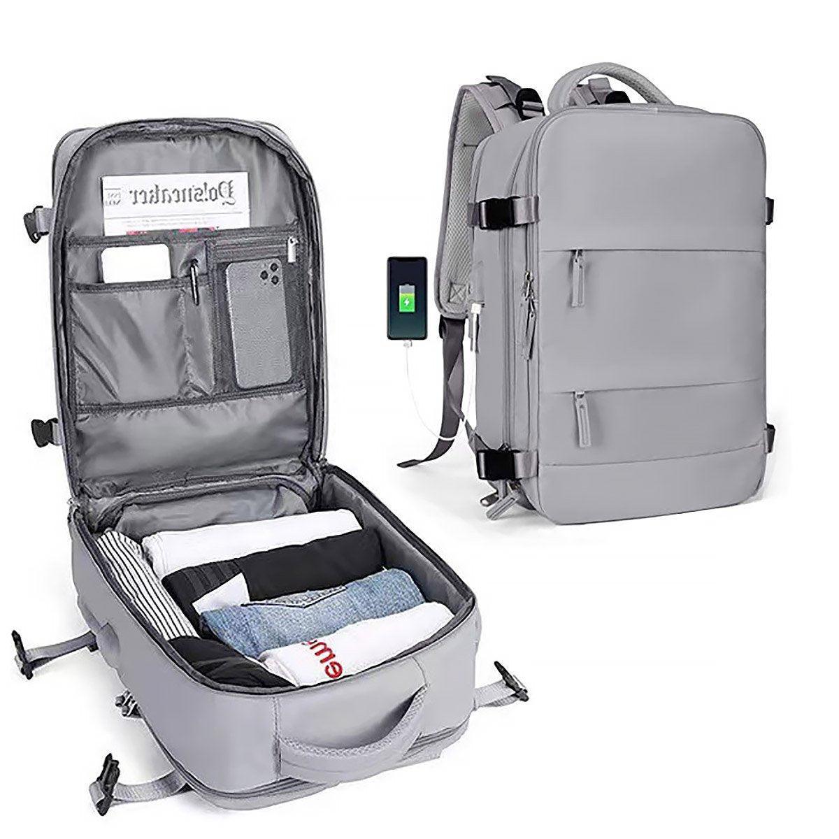 Waterproof Travel Backpack Outdoor Sports Shoulder Bag Hiking Camping Daypack - Blue V528-BAG-BLUE-242957