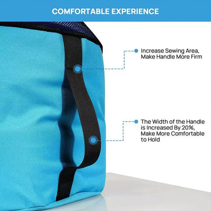 Hose Storage Bag Caravan Camping RV Cable Water Hose Electrical Cords Organizer - Blue V528-BAG-BLUE-319035