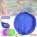 150Cm Kids Play Mat Bag Portable Toy Storage Organizer Lego Toys Drawstring Bag V528-BAG-GREEN-201587