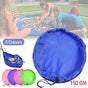 150Cm Kids Play Mat Bag Portable Toy Storage Organizer Lego Toys Drawstring Bag V528-BAG-GREEN-201587