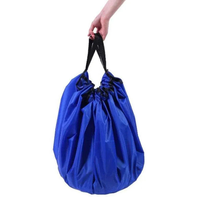 150Cm Kids Play Mat Bag Portable Toy Storage Organizer Lego Toys Drawstring Bag V528-BAG-GREEN-201587