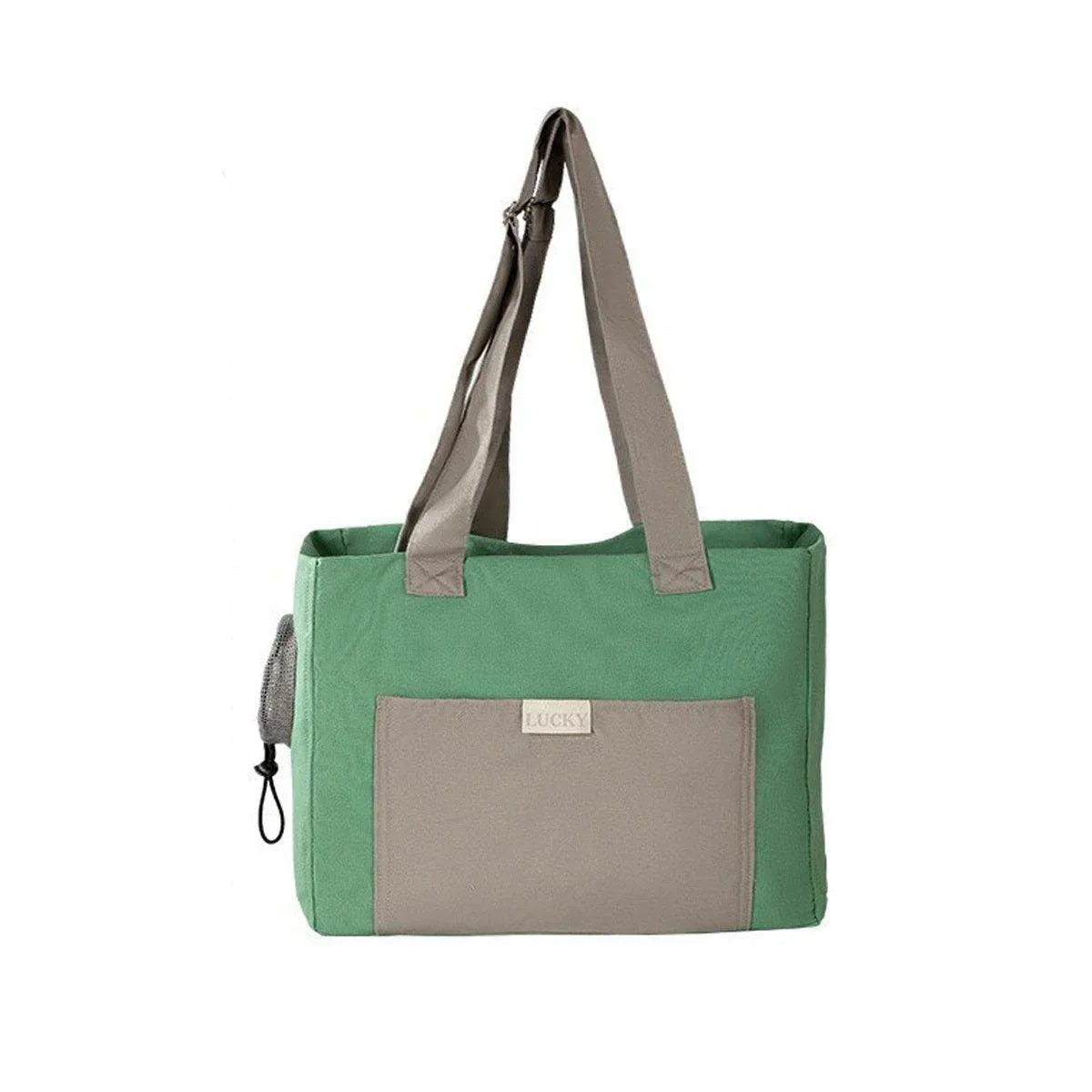 Portable Breathable Adjustable Crossbody Pet Carrier Bag Large Capacity for Pet - Green V528-BAG-GREEN-895609