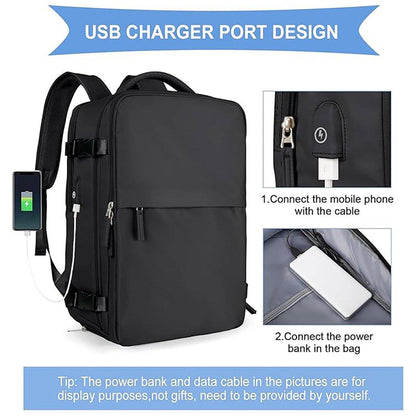 Waterproof Travel Backpack Outdoor Sports Shoulder Bag Hiking Camping Daypack - Grey V528-BAG-GREY-656161