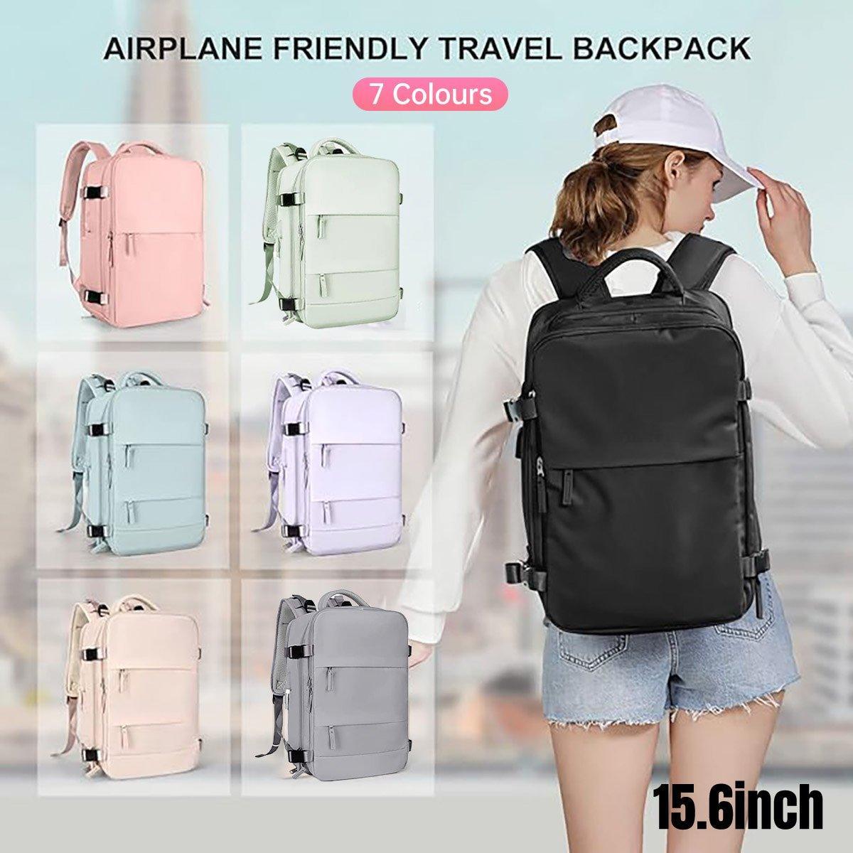 Waterproof Travel Backpack Outdoor Sports Shoulder Bag Hiking Camping Daypack - Pink V528-BAG-PINK-687405