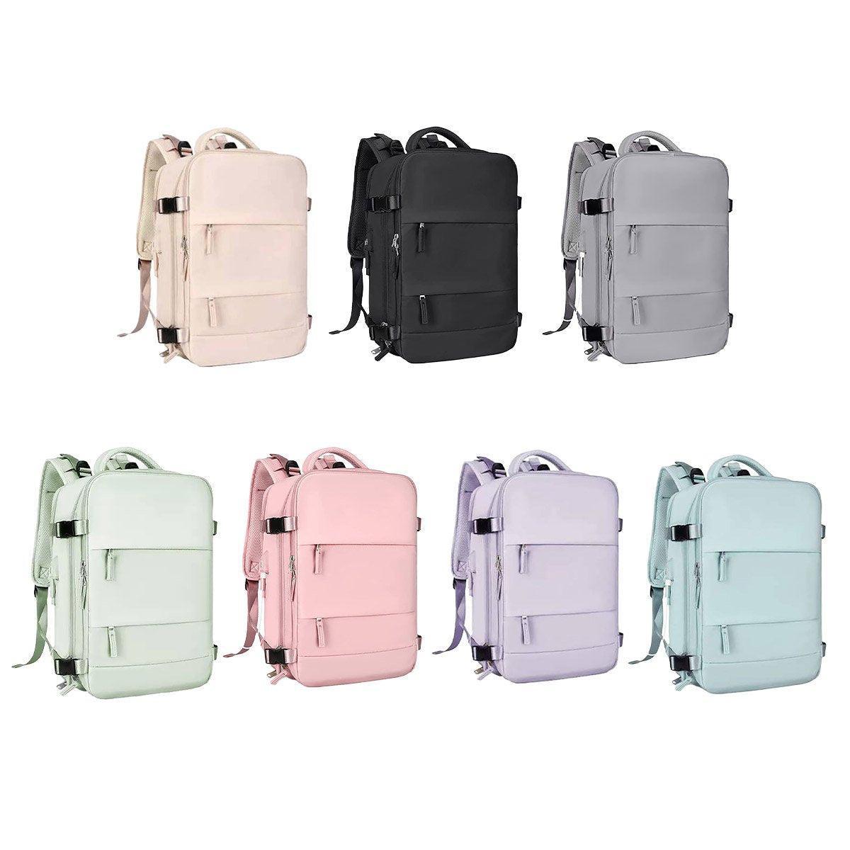 Waterproof Travel Backpack Outdoor Sports Shoulder Bag Hiking Camping Daypack - Pink V528-BAG-PINK-687405