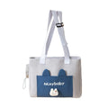Portable Breathable Adjustable Crossbody Pet Carrier Bag Large Capacity for Pet - Blue V528-BAG-RABBIT-666060